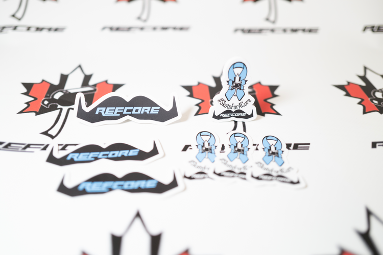 REFcore™ Helmet Decals for Movember