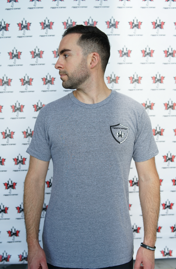 REFcore™ Shirt - Shield Logo, Tri-blend by American Apparel